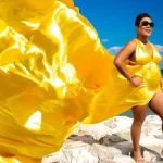 Yellow Flying Dress